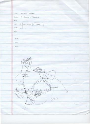 Matt's pre-trip dreaming/planning