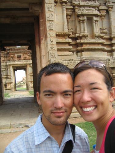 Us in Hampi